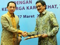 Bank Mandiri dan RS Mitra Keluarga Jalin Kerjasama