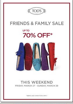 TODS Friends & Family Event