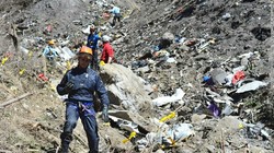 Angin Kencang Pegunungan di Alpen Sulitkan Evakuasi Puing Germanwings