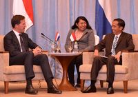 Jokowi Bertemu PM Belanda