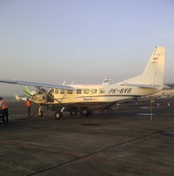 Awasi Pergerakan Pesawat, Susi Air Gunakan Satelit Canggih