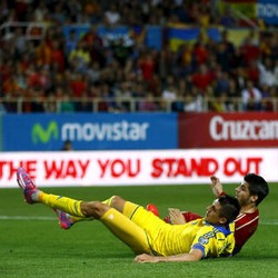 Spanyol Menang Tipis Atas Ukraina