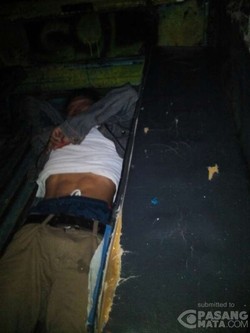 Tabrakan dengan Angkot di Bogor, Pemotor ini Pingsan dan Bersimbah Darah