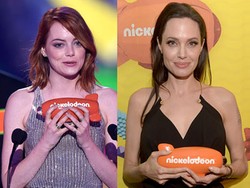 Emma Stone dan Angelina Jolie Raih Kids Choice Awards 2015