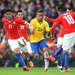 Tundukkan Chile, Brasil Lanjutkan Tren Kemenangan