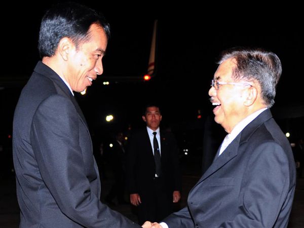 Presiden Jokowi Tiba di Tanah Air Presiden Jokowi Tiba di Tanah Air