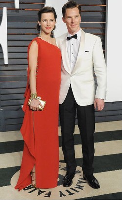 Cantiknya Gaun Pengantin Istri Benedict Cumberbatch Rancangan Valentino