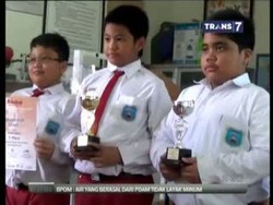 Hebat! Siswa SD Ini Juarai Olimpiade Robot Internasional