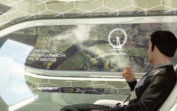 Pesawat di Masa Depan, Jendelanya Layar Sentuh