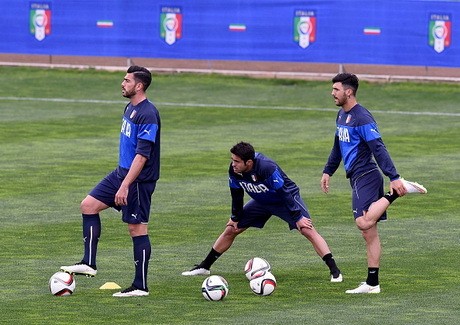 Italia Andalkan Eder-Pelle untuk Bongkar Pertahanan Inggris