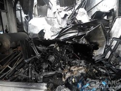 Bengkel di Ciledug Terbakar Diduga Akibat Ledakan Mobil yang Dioven