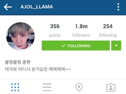 April Mop, Amber f(x) Berubah Jadi Jonghyun SHINee di Instagram