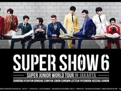 Tiket Konser Super Junior Super Show 6 in Jakarta Dijual Mulai Rp 1,4 Juta
