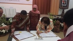 Tingkatkan Pemberdayaan Sosial, Kemensos Teken MoU dengan IWAPI