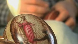 Pelukis Telur Paskah Asal Polandia Ini Mampu Tiru Lukisan da Vinci