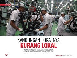 Kandungan Lokalnya Kurang Lokal