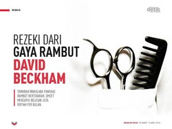 Rezeki dari Gaya Rambut David Beckham