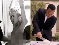 Madonna Unggah Foto Topless Lagi, John Legend Gelar Pernikahan untuk Anjingnya