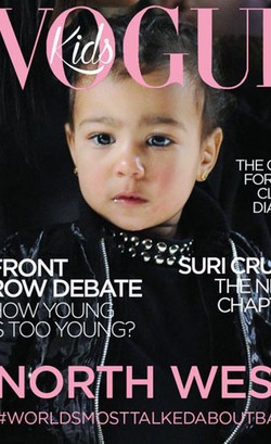 Kejutan April Mop dari Industri Mode: North di Vogue & Konde Untuk Pria