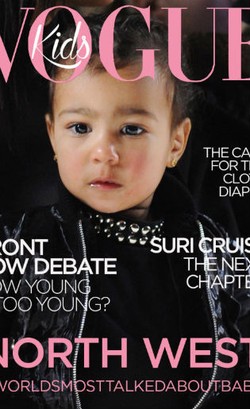 North West Jadi Model Sampul Majalah Vogue Kids?