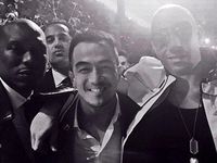 Joe Taslim dan Vin Diesel Akrab di Premiere 'Furious 7' Hollywood