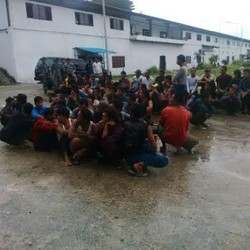 Belum Dapat Gaji, ABK WN Myanmar Memilih Bertahan di Benjina