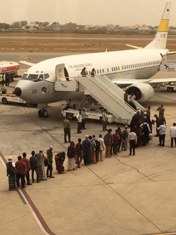 110 WNI di Yaman Telah Diterbangkan Menuju Tanah Air