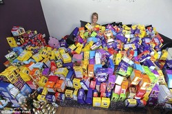 Kakak-Beradik Ini Mendapat Donasi 1.000 Cokelat Telur Paskah untuk Rumah Sakit