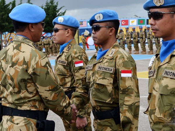 128 Prajurit TNI Konga Naik Pangkat