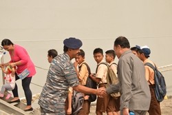 3 Kapal Perang TNI Merapat ke Poso