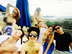 Liburan di Malaysia, Ailee Tampil Seksi Berbikini Hitam