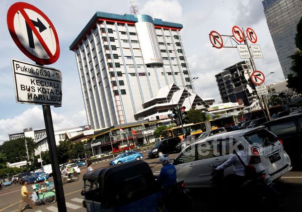 Motor Bisa Lintasi Thamrin-Medan Merdeka Tengah Malam