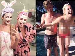 Seleb Rayakan Paskah, Putri Bruce Willis Topless untuk Kampanye Free the Nipple