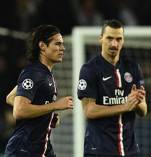Cavani Bicara soal Hubungannya dengan Ibra