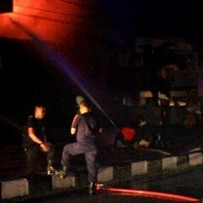 Ruko Gudang Petasan Terbakar di Pekanbaru, Letusannya Hebohkan Warga