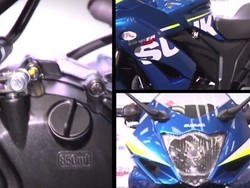 Ini Dia Tampang Asli Suzuki Pesaing CBR150R, Yamaha R15
