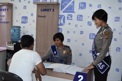 Bikin SIM di Polres Sukabumi, Anti Calo dan Full WiFi