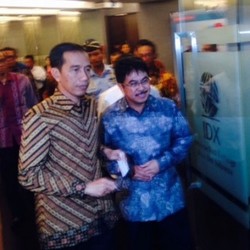 IHSG Cetak Rekor Baru, Jokowi: Investor Masih Percaya Dengan Ekonomi RI
