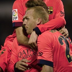 Laju Oke Barca di Laga Away
