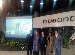 Sore-sore, Novanto dan Fadli Ngeteh Bareng Dubes Peserta Peringatan KAA