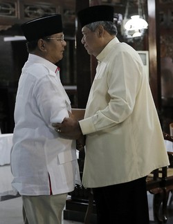 Prabowo dan SBY, 2 Ketum Parpol yang Pegang 2 Jabatan