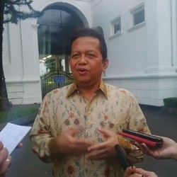 Sutrisno Bachir Temui Jokowi di Istana