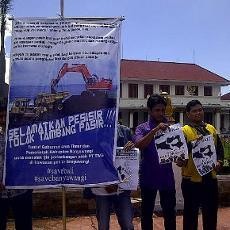 BPPT Banyuwangi Tolak Izin Tambang Pasir untuk Reklamasi Teluk Benoa