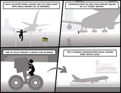 Ini Dampak Medis Menumpang di Ruang Roda Pesawat