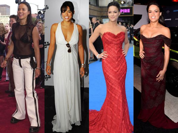 Transformasi Gaya Michelle Rodriguez Sepanjang Premiere 'Fast and Furious'