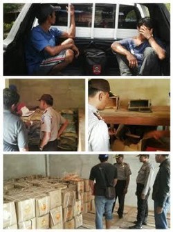 Petani Karet di Bengkayang Ditangkap Karena Curi 3,25 Kg Dinamit dan 55 Detonator