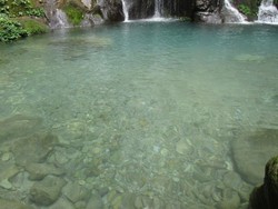 Air Terjun Namo Blanga, yang Sebening Kaca di Sumatera Utara
