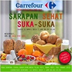 Ingin Sarapan Sehat dan Puas? Datang ke Carrefour Saja