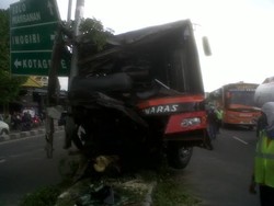Kecelakaan Bus Sumber Waras di Yogya, Polisi: Sopir Ugal-ugalan