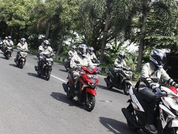 Tempuh Ribuan Km, Di Bali Soul Rider Utara - Selatan Akhirnya Bertemu